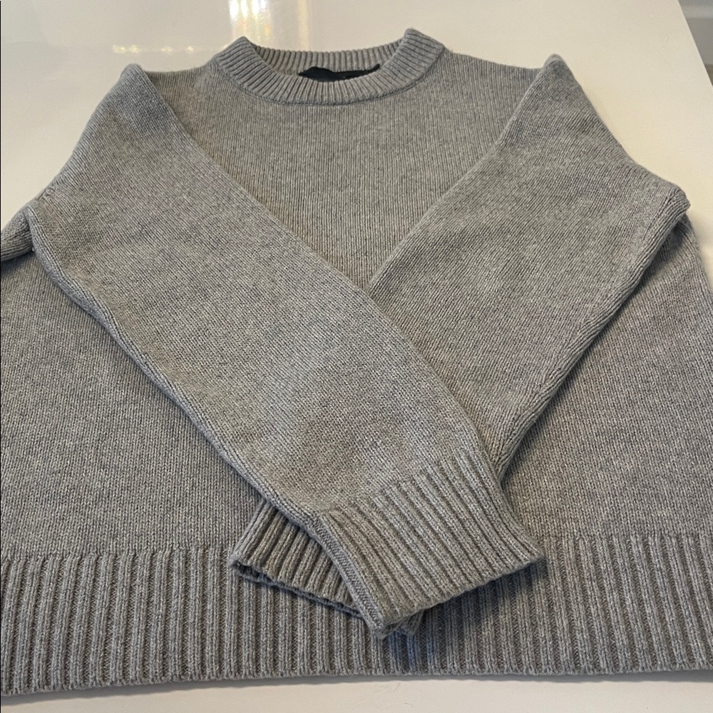 Jenni Kayne Heather Grey Sweater - Picture 10 of 13